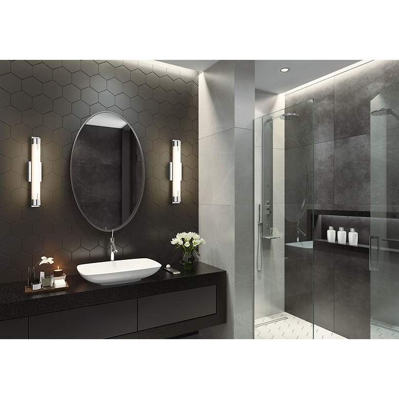 Image 2 Chase by Z-Lite Chrome LED 23 inch 1 Light Vanity more views