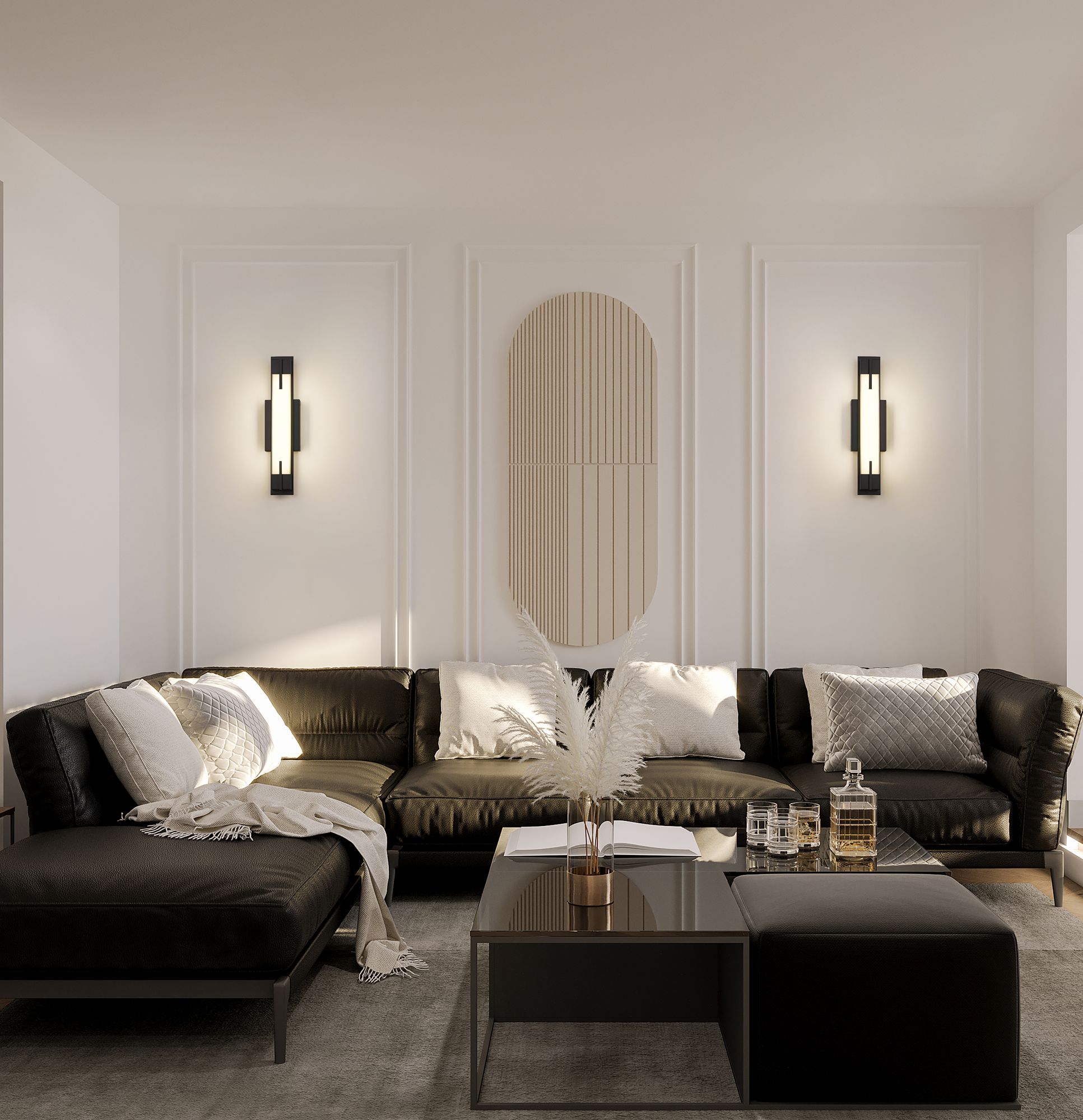 Image 3 Chase by Z-Lite Matte Black LED 18 inch 1 Light Vanity more views