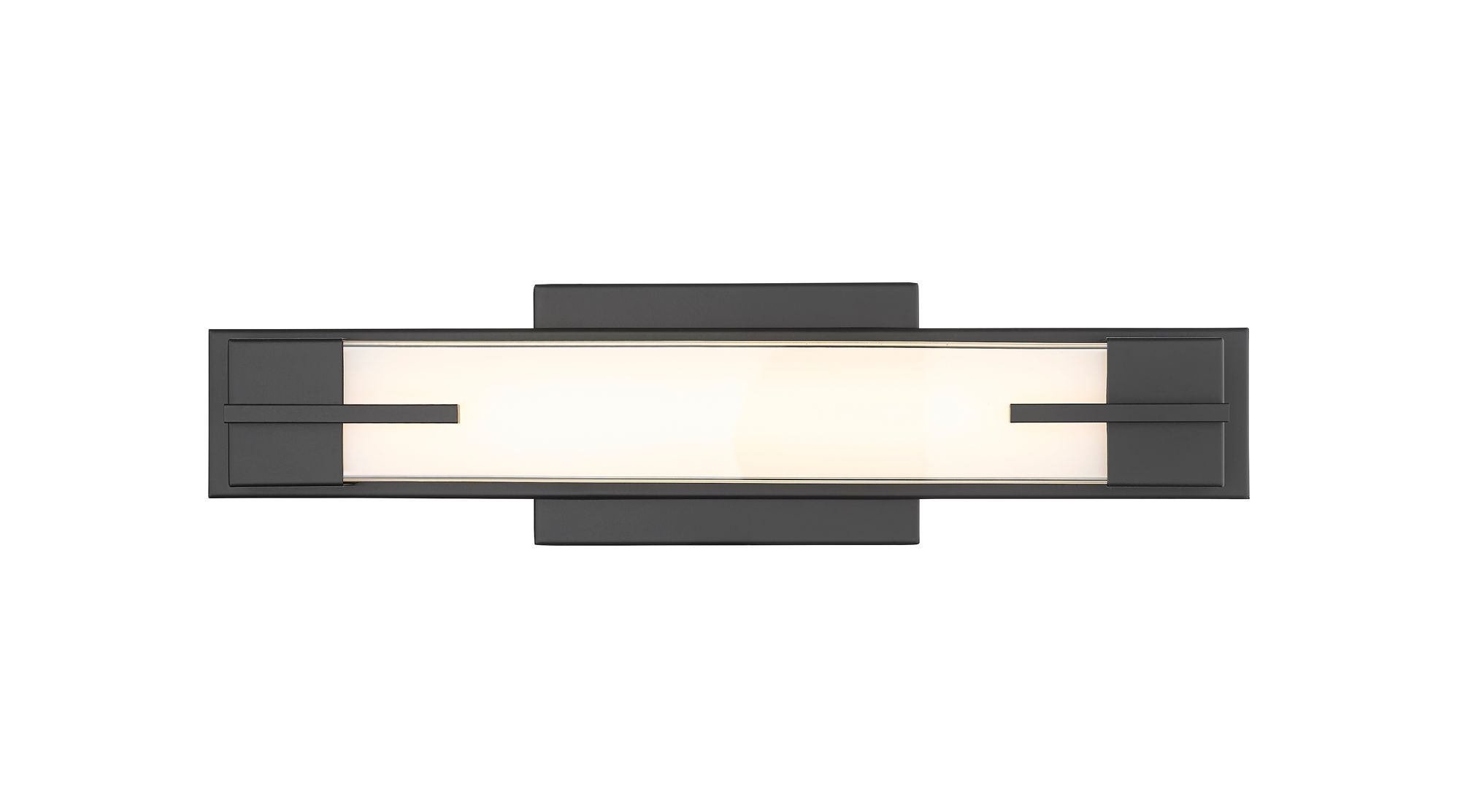 Image 5 Chase by Z-Lite Matte Black LED 18 inch 1 Light Vanity more views