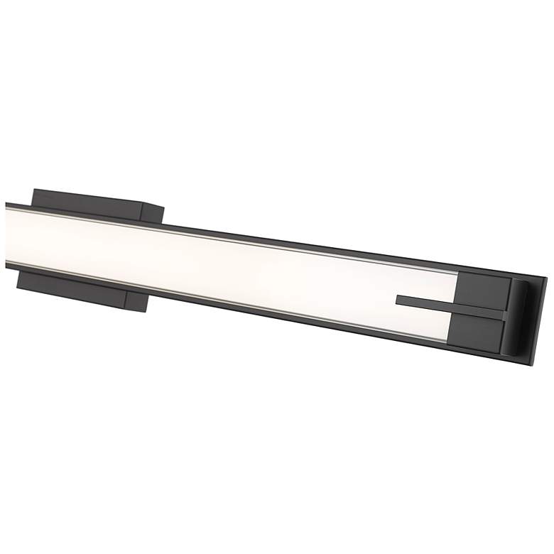 Image 7 Chase by Z-Lite Matte Black LED 43 inch 1 Light Vanity more views