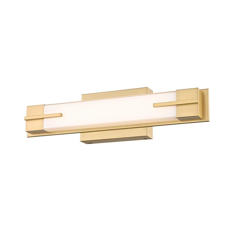Image 5 Chase by Z-Lite Modern Gold LED 18 inch 1 Light Vanity more views