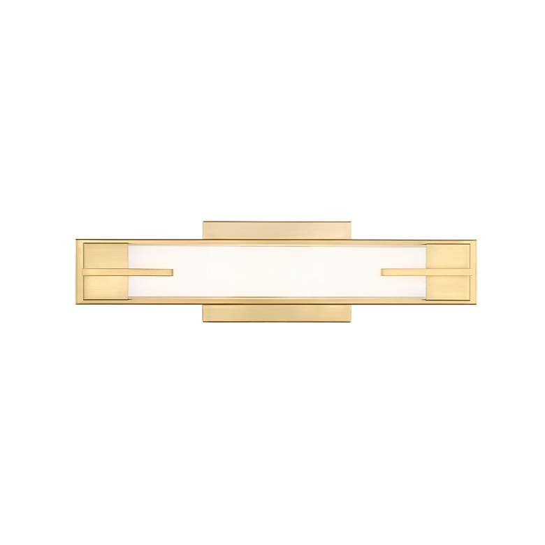 Image 6 Chase by Z-Lite Modern Gold LED 18 inch 1 Light Vanity more views