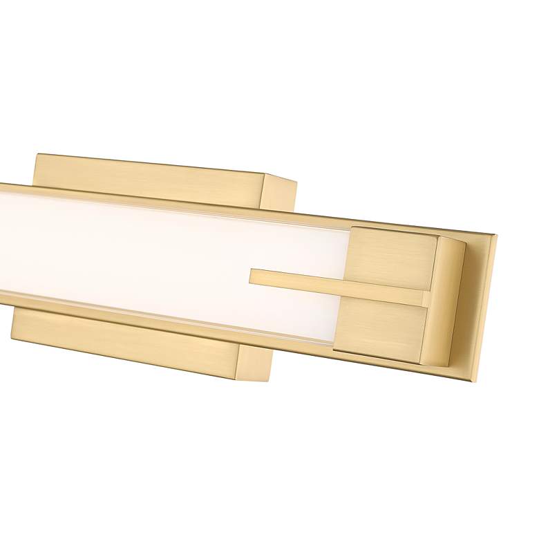 Image 7 Chase by Z-Lite Modern Gold LED 18 inch 1 Light Vanity more views