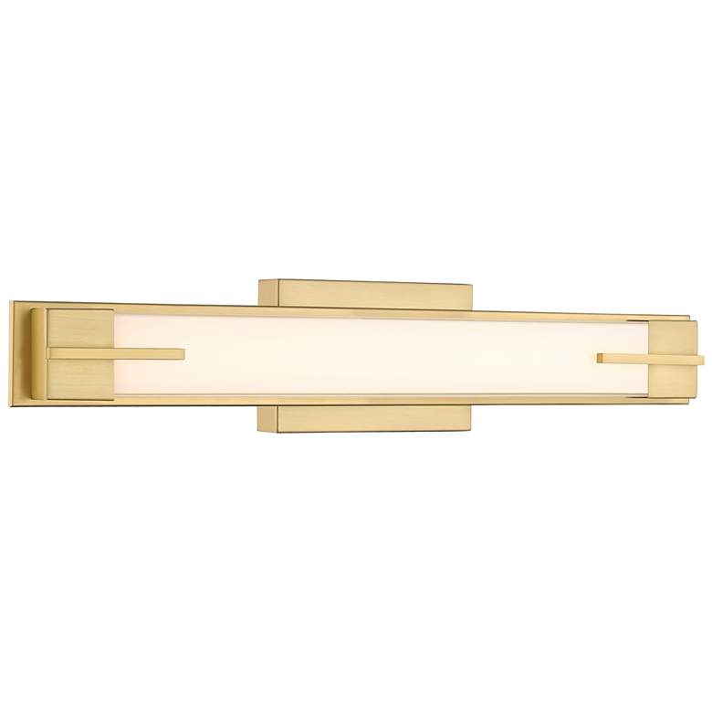 Image 1 Chase by Z-Lite Modern Gold LED 23 inch 1 Light Vanity