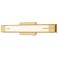 Chase by Z-Lite Modern Gold LED 23 inch 1 Light Vanity