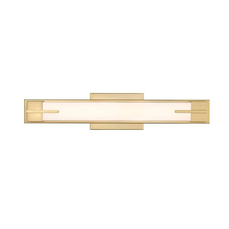 Image 5 Chase by Z-Lite Modern Gold LED 23 inch 1 Light Vanity more views