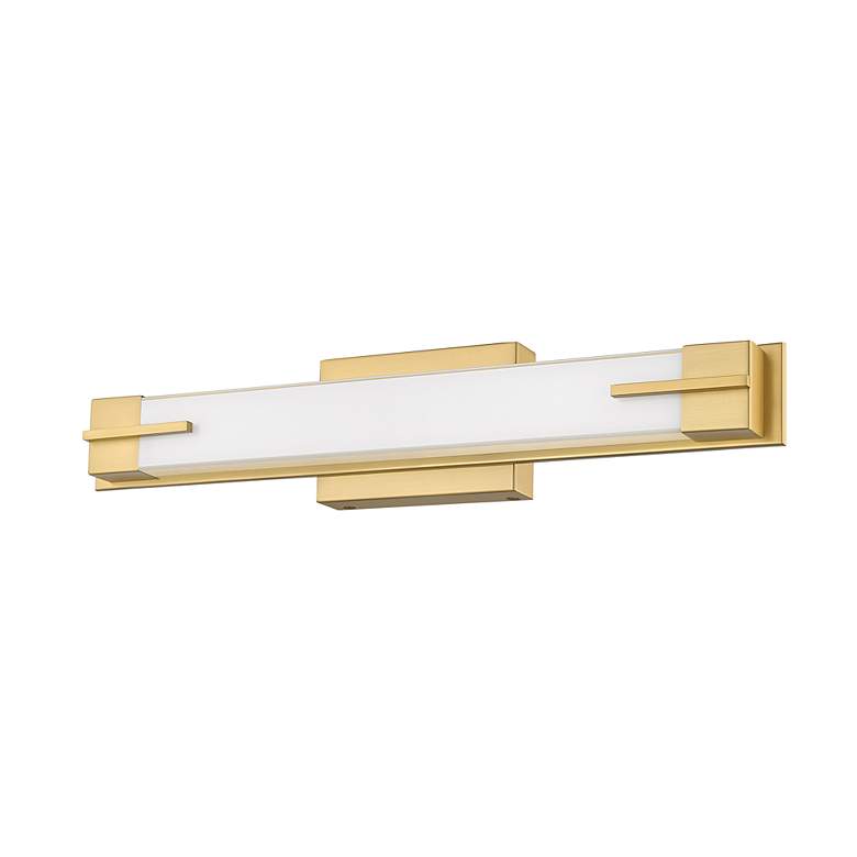 Image 7 Chase by Z-Lite Modern Gold LED 23 inch 1 Light Vanity more views