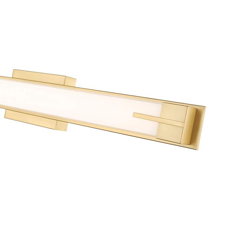 Image 7 Chase by Z-Lite Modern Gold LED 33 inch 1 Light Vanity more views