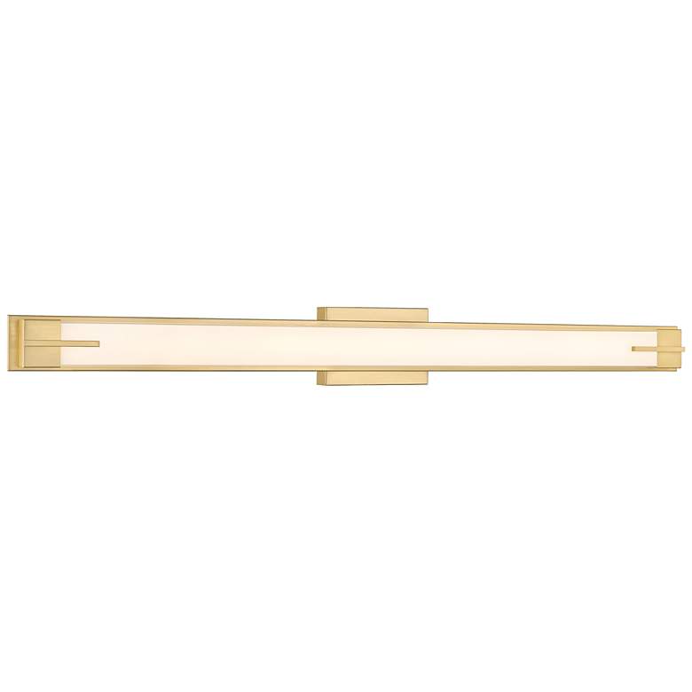 Image 1 Chase by Z-Lite Modern Gold LED 43 inch 1 Light Vanity
