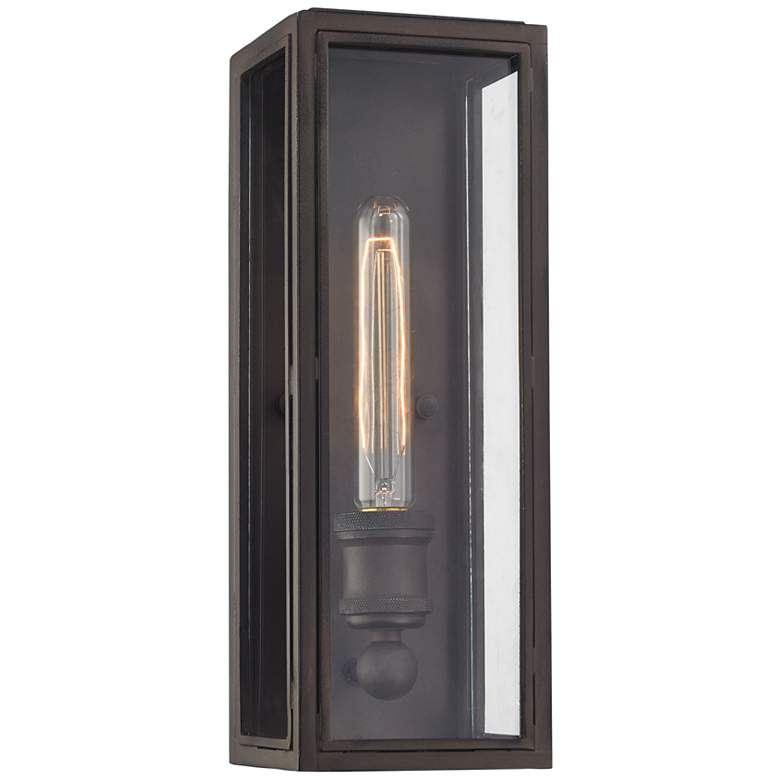 Image 1 Chasebrook 14" High Clay Iron Wall Sconce