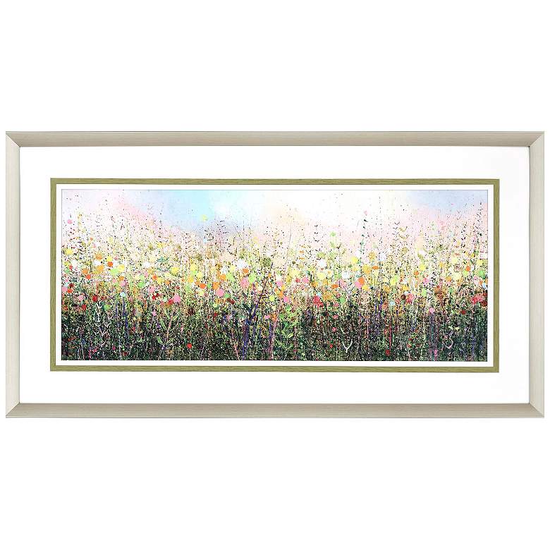 Image 1 Chasing Clouds 51"W x 27"H Framed Art