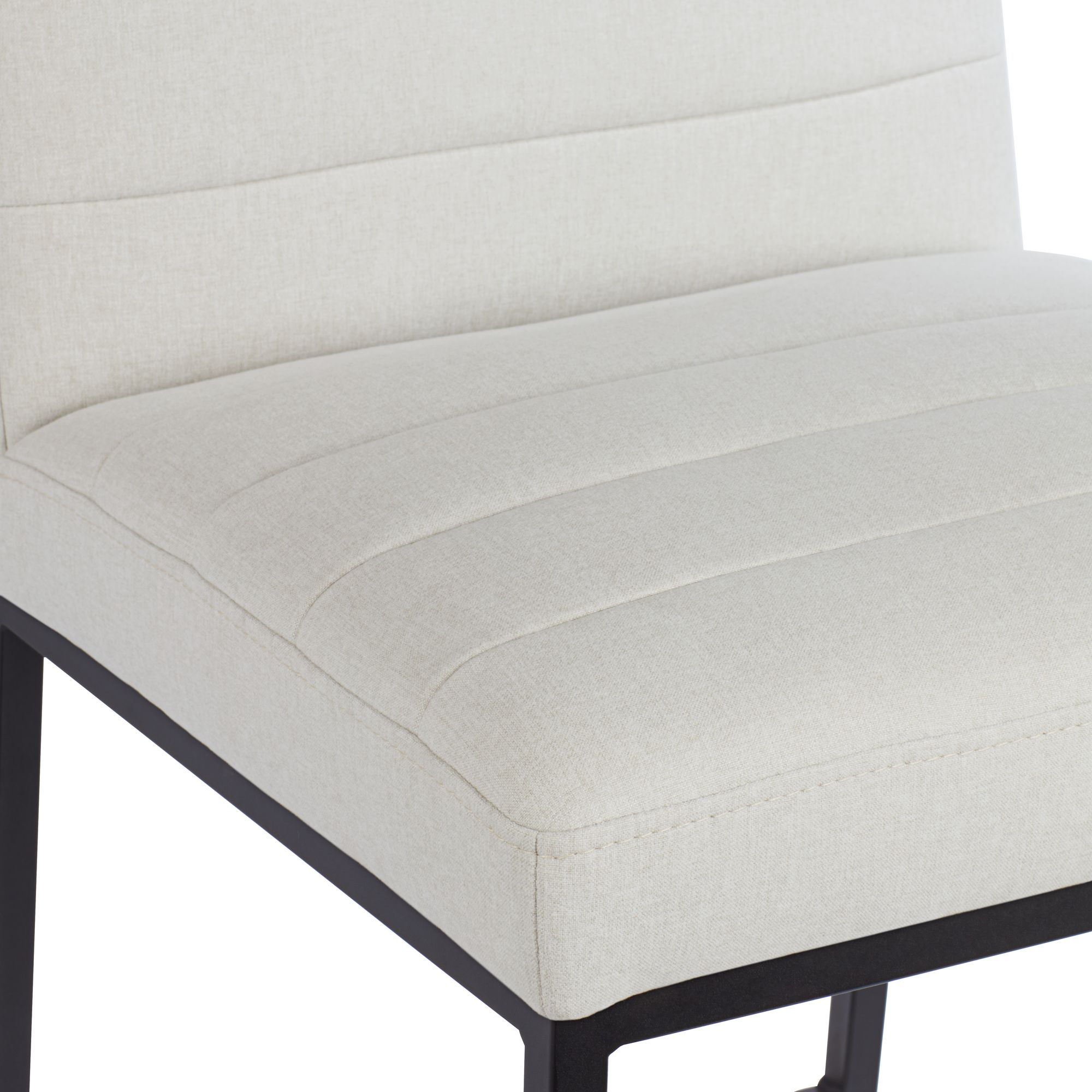 Thumbnail4 of Chastain Off-White 26" Seat Height Upholstered Counter Stool Set of 2 more views