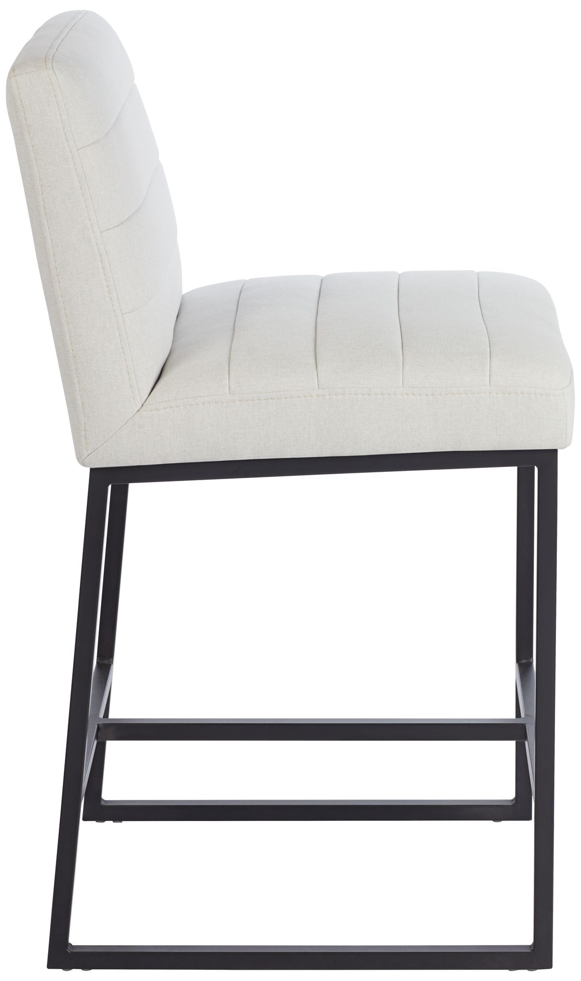 Chastain Off-White 26" Seat Height Upholstered Counter Stool Set of 2