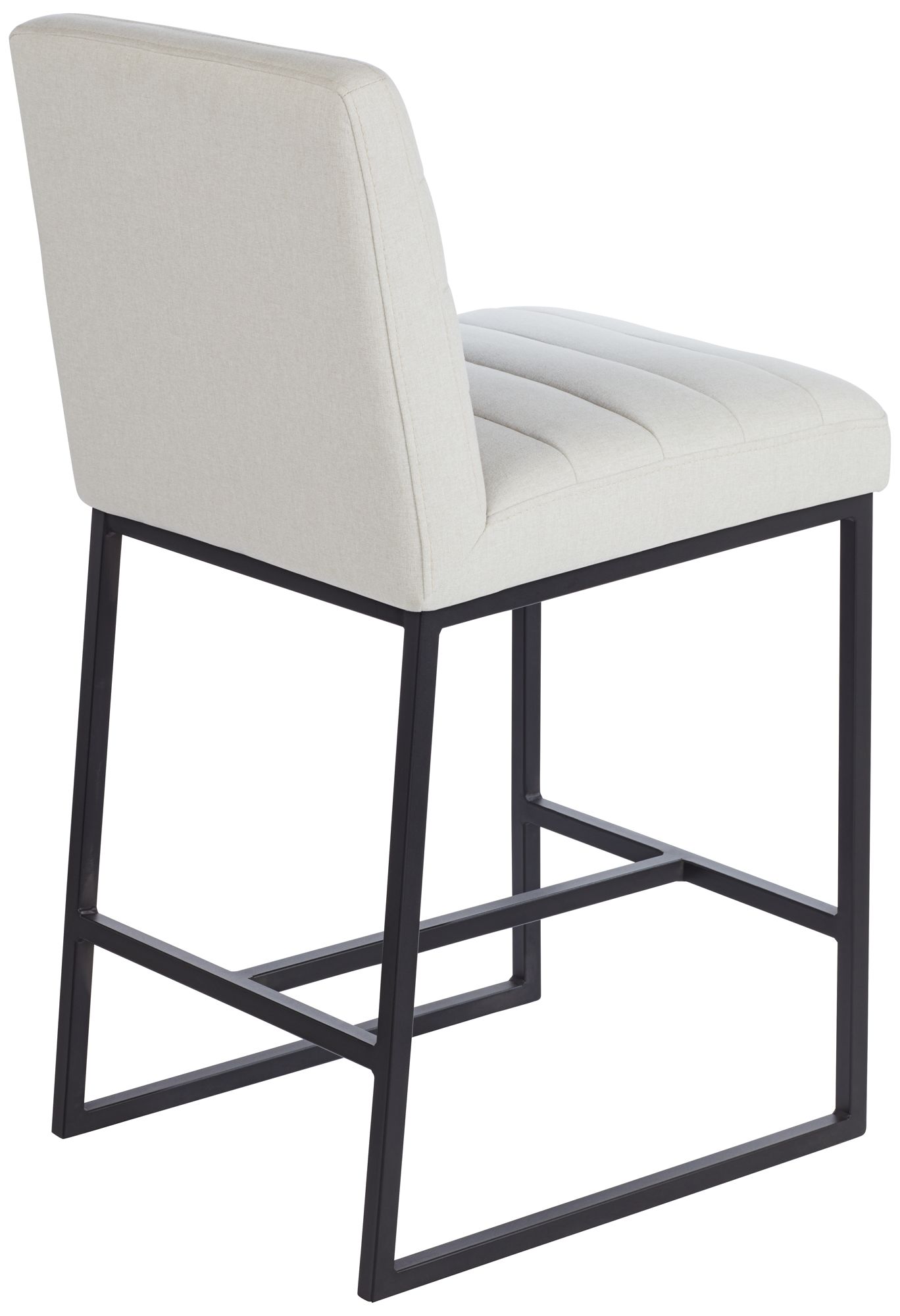 Chastain Off-White 26" Seat Height Upholstered Counter Stool Set of 2