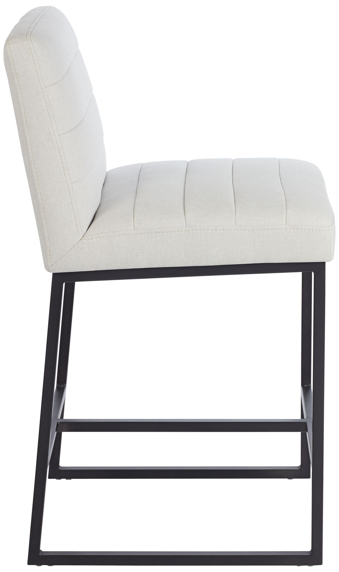 Chastain Off-White 26" Seat Height Upholstered Counter Stool