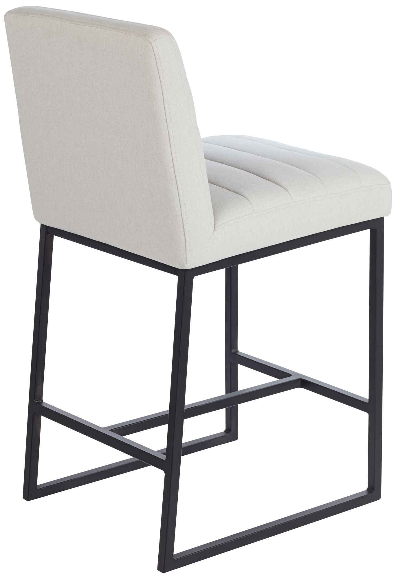 Chastain Off-White 26" Seat Height Upholstered Counter Stool