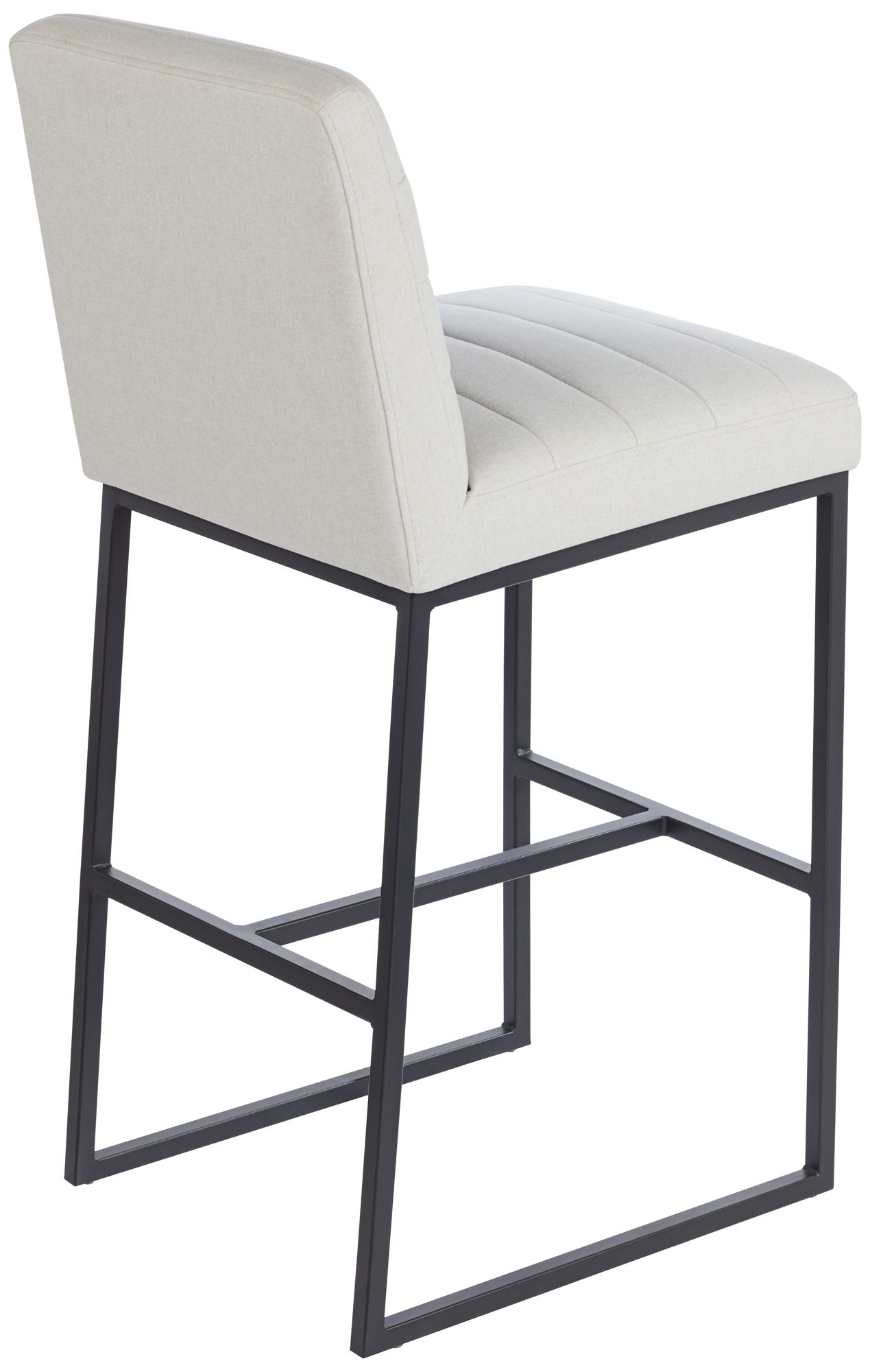 Chastain Off-White 30" Seat Height Upholstered Barstool Set of 2