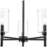 3_Chastine 24" Wide 5-Light Chandelier in Matte Black more views