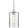 Chastine 8" Wide Brushed Nickel Mini Pendant