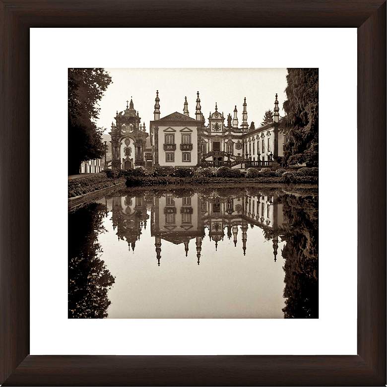 Image 1 Chateau 18 1/2 inch Square Giclee Framed Wall Art