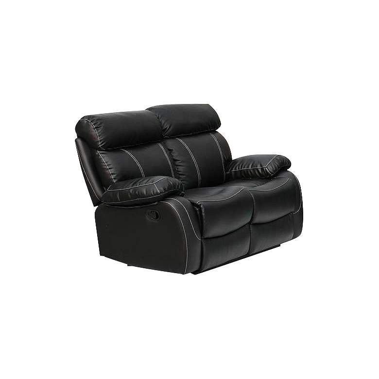 Image 1 Chateau Black Night Recliner Loveseat