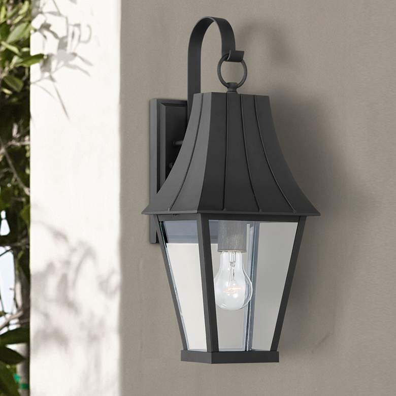 Image 1 Chateau Grande 19 inch High Coal Outdoor Wall Light