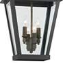 Chateau Grande 25" High Coal Outdoor Hanging Light