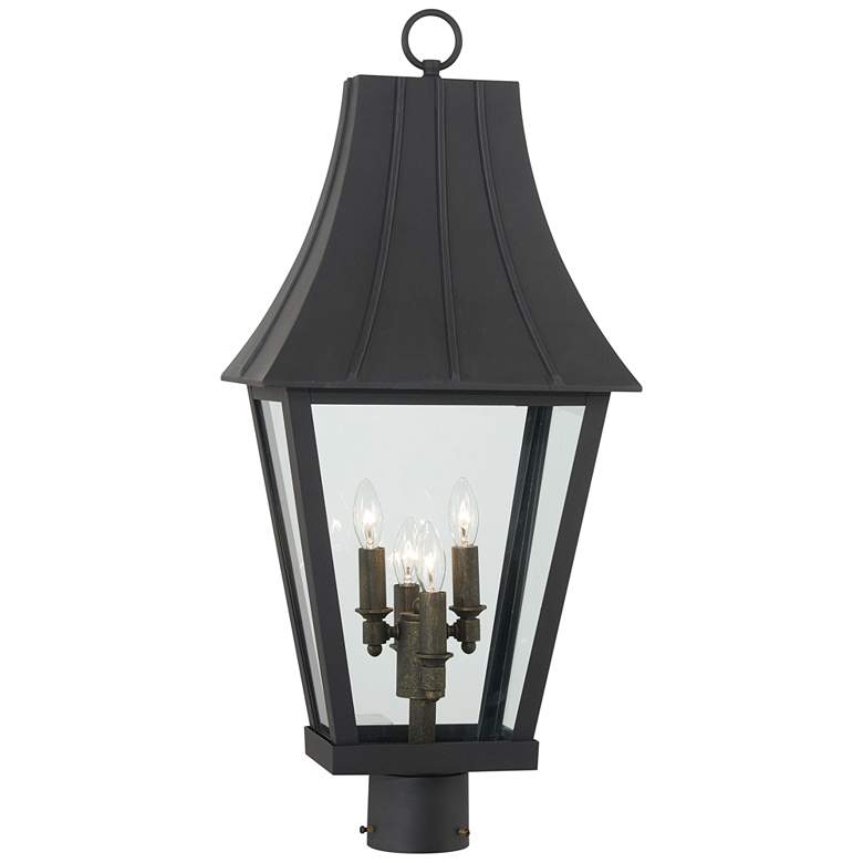 Image 1 Chateau Grande 27 1/2" High Coal Outdoor Post Light