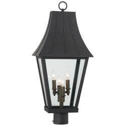 Chateau Grande 27 1/2&quot; High Coal Outdoor Post Light