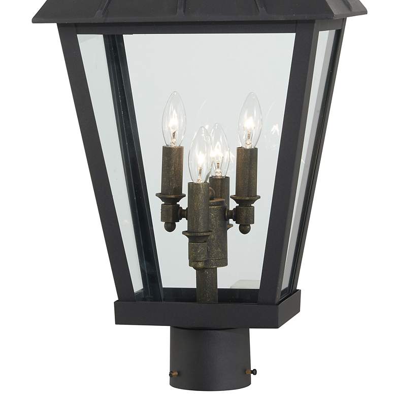 Image 2 Chateau Grande 27 1/2 inch High Coal Outdoor Post Light more views