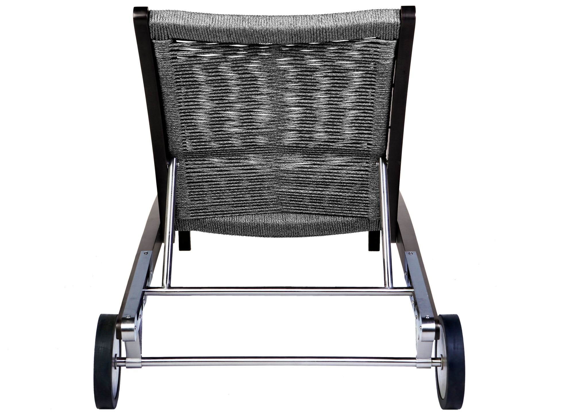 Image 5 Chateau Outdoor Patio Adjustable Chaise Lounge Chair in Eucalyptus Wood more views