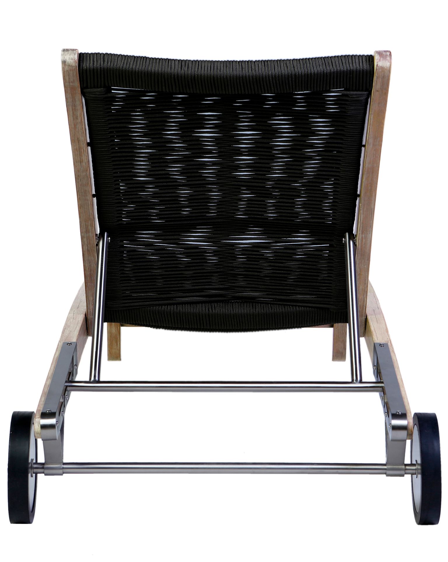 Image 6 Chateau Outdoor Patio Adjustable Chaise Lounge Chair in Eucalyptus Wood more views