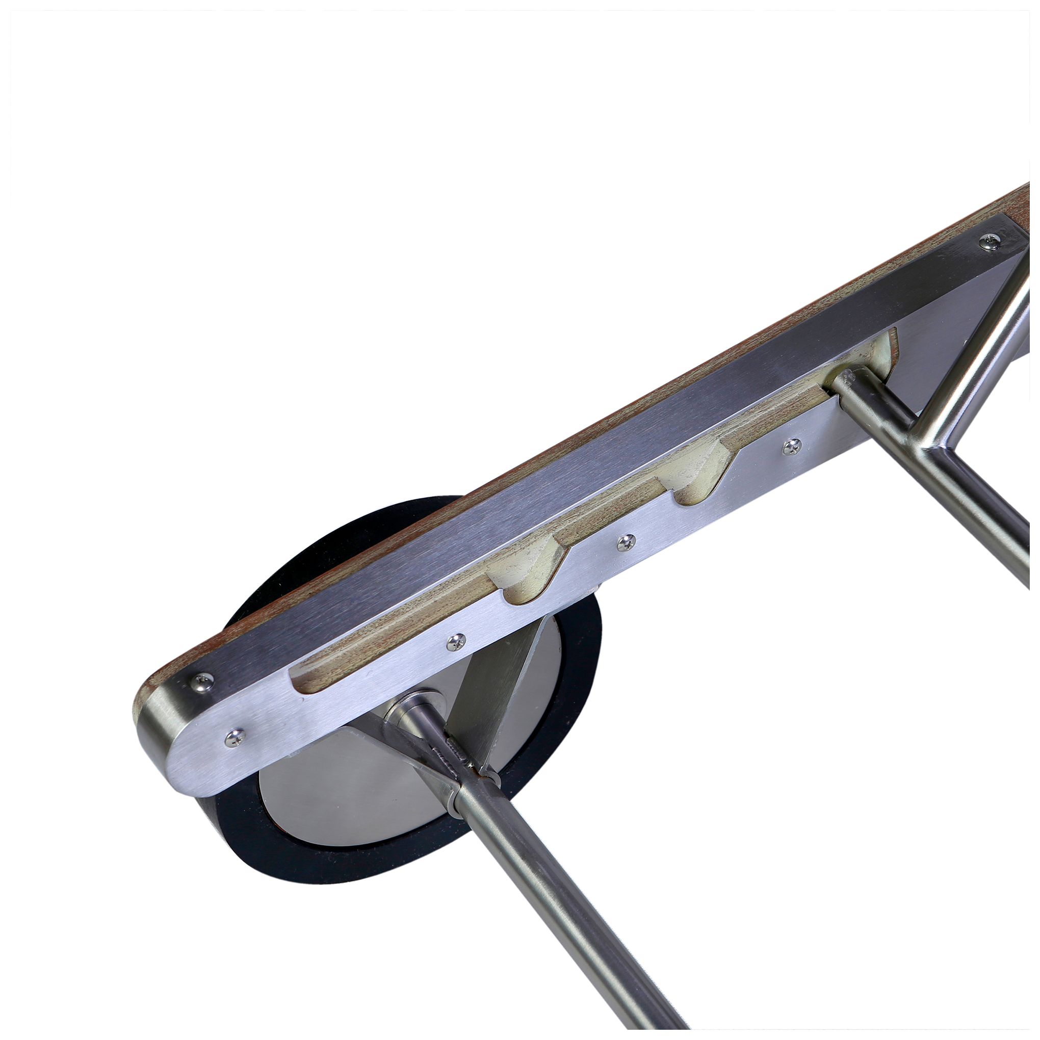 Chateau Outdoor Patio Adjustable Chaise Lounge Chair in Eucalyptus Wood