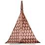 Chateau Pure Copper Diamond Pattern Roof Bird House