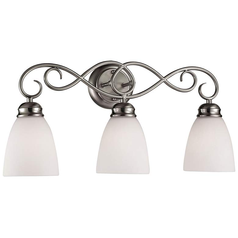 Image 1 Chatham 23" Wide 3-Light Vanity Light - Brushed Nickel