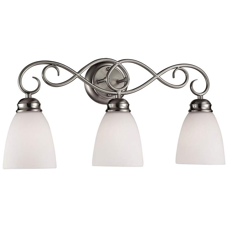 Image 1 Chatham 23 inch Wide 3-Light Vanity Light - Brushed Nickel