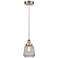 Chatham 7" Brushed Satin Nickel Mini Pendant w/ Clear Shade
