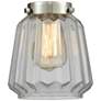 4_Chatham 7" Oil Rubbed Bronze Mini Pendant w/ Clear Shade more views