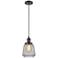 Chatham 7" Wide Oil Rubbed Bronze Corded Mini Pendant w/ Clear Shade