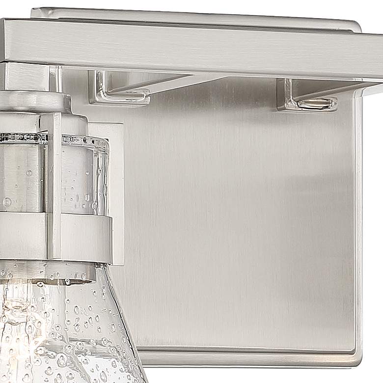 Image 3 Chatham Square 8 3/4 inchH Brushed Nickel 2-Light Wall Sconce more views