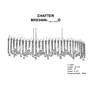 5_Chatter 8.5"H x 32.5"W 7-Lt Crystal Linear Pendant in Pol Stainle more views
