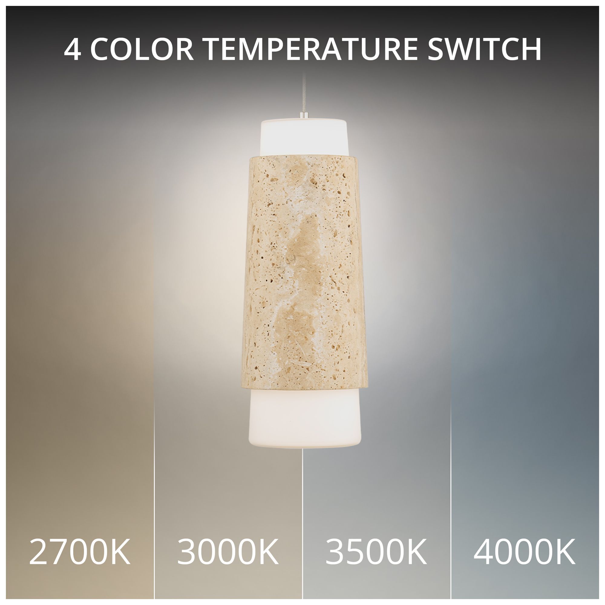 Image 5 Chauncey 13.25"H x 5.13"W 1-Light Mini-Pendant in WV more views