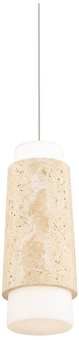 Chauncey 13.25"H x 5.13"W 1-Light Mini-Pendant in WV