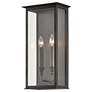 1_Chauncey 19" High Vintage Bronze 2-Light Outdoor Wall Light