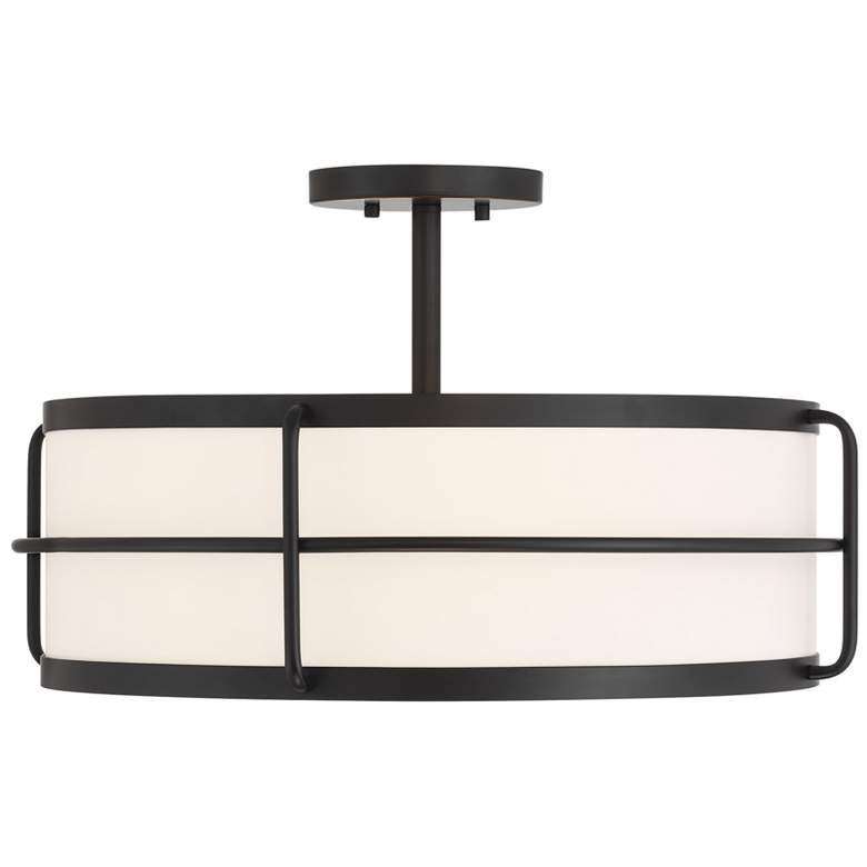 Image 1 Chauncey 4-Light Ceiling Light in Matte Black