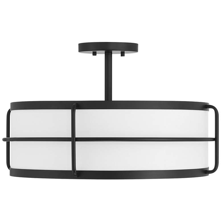 Image 2 Chauncey 4-Light Ceiling Light in Matte Black more views