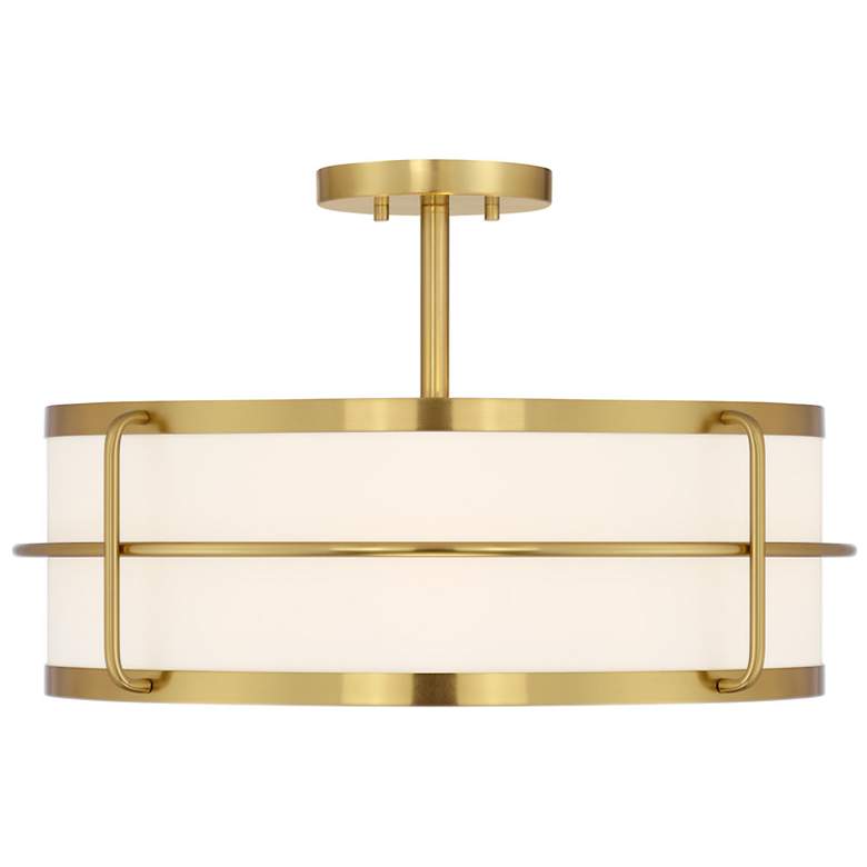 Image 5 Chauncey 4-Light Ceiling Light in Warm Brass more views