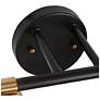 4_Chayote 28 3/4"W Black and Brass 4-Light Vanity Bath Light more views