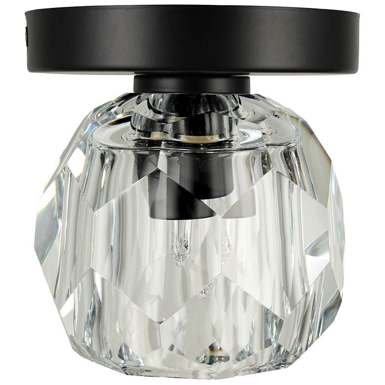 Image 2 Cheateau 4.3" Wide Black Flush Mount more views