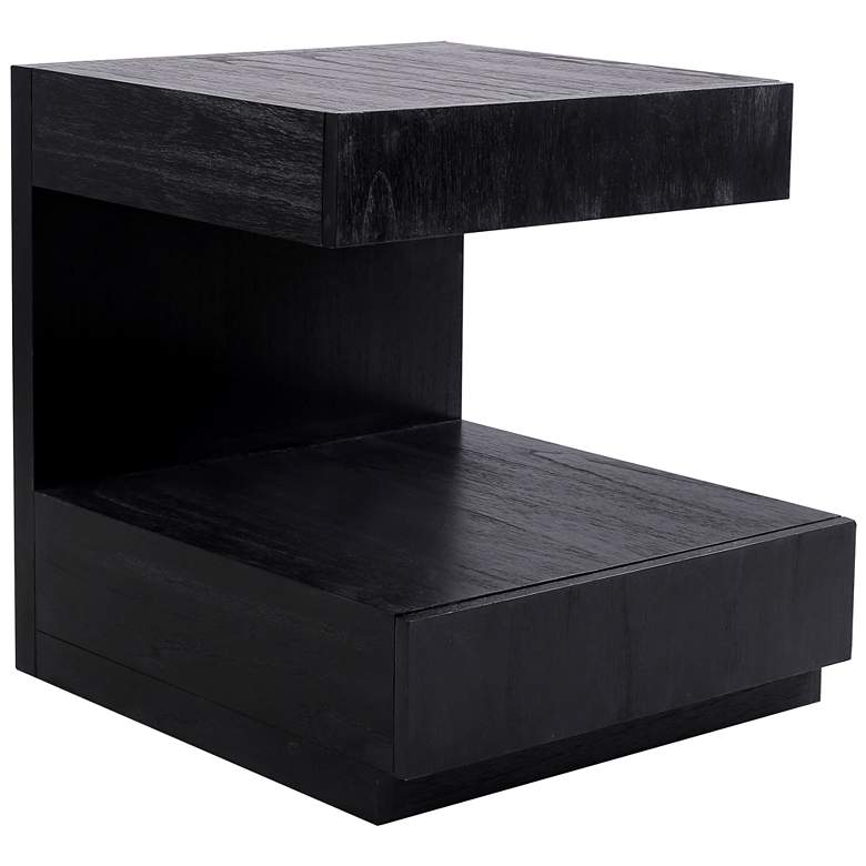 Image 1 Checkmate Accent Table Checkmate Black